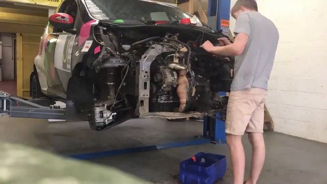 Peugeot 107 Engine Removal смотреть онлайн