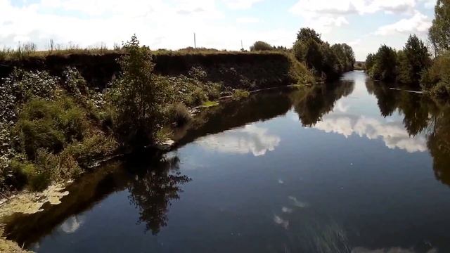 Река Сундовик, деревня Брюханово смотреть онлайн