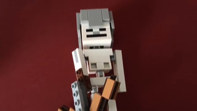 Lego Minecraft skeleton with magma Block dog смотреть онлайн