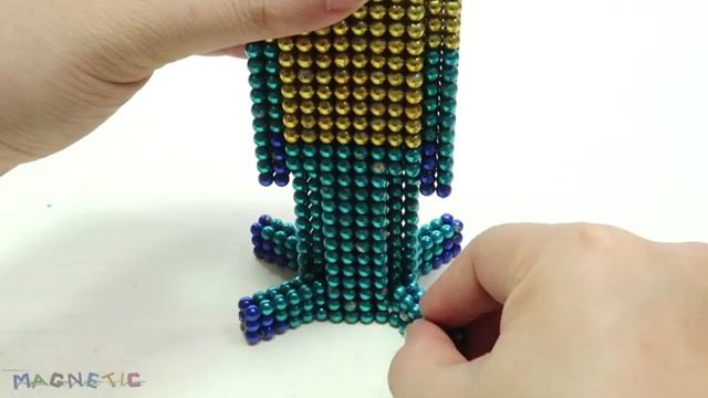 Squidward Tentacles Spongebob Squarepants Real Life with Magnetic Balls смотреть онлайн