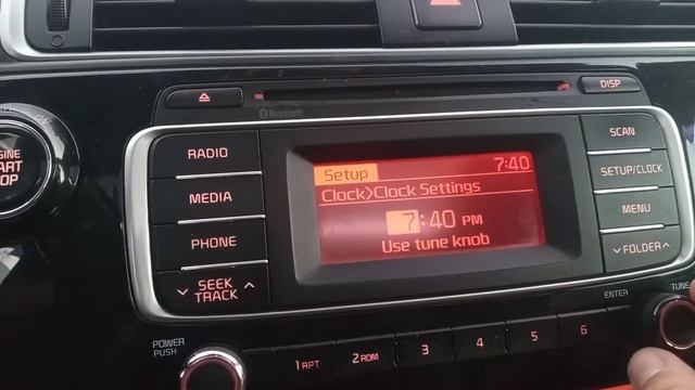 kia rio 5 2016 cambio de hora смотреть онлайн