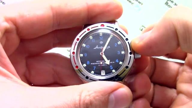 Часы Восток Амфибия 420268 - Видео обзор от PresidentWatches.Ru смотреть онлайн