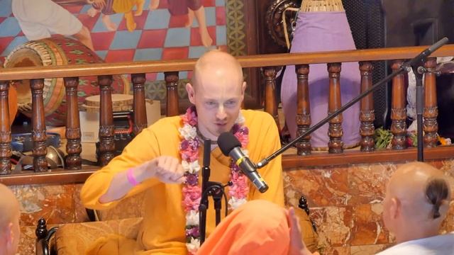 Ananda Krishna Prabhu (RU) Lecture - European Retreat 2023 - Saturday 17th June смотреть онлайн
