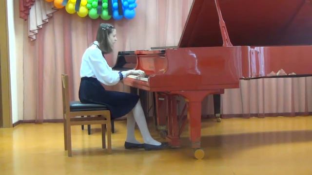 Р Глиэр - Прелюдия ре-бемоль мажор (Дарья Махорина, 12 лет) смотреть онлайн