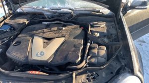 OM642 звук (грохот) на холодную