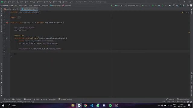 Creating Rating Bar App in Android Studio (Java + XML) | Rating Bar | Lazy Devops смотреть онлайн