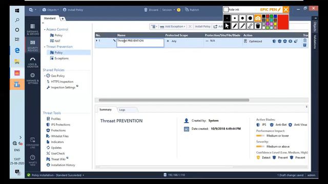 Checkpoint Threat Prevention смотреть онлайн