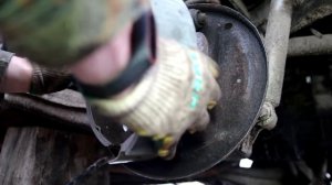 VW T3 Задние тормозные колодки Замена