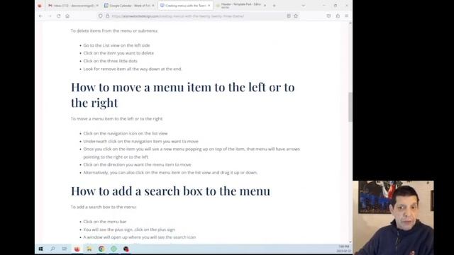 Creating menus with the Twenty Twenty-Three Theme смотреть онлайн