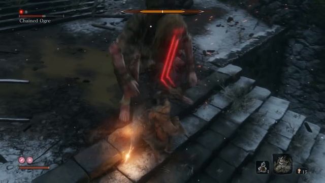 SEKIRO BOSS GUIDES - How To Easily Kill The Chained Ogre! смотреть онлайн