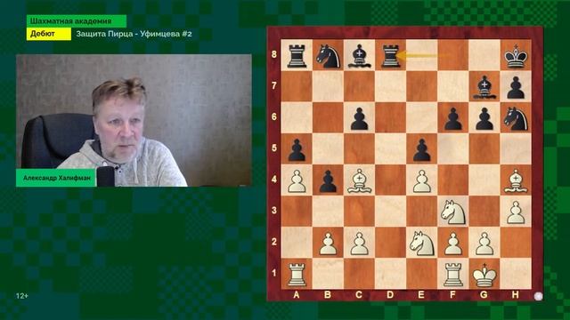 ЗАЩИТА ПИРЦА - УФИМЦЕВА #2. Система: 1.e4 d6 2.d4 Nf6 3.Nc3 g6 4.Nf3 Bg7 5.Be3 с6 // Дебют смотреть онлайн
