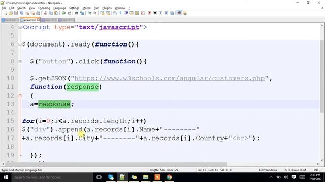 What $.getJSON() In Jquery?.