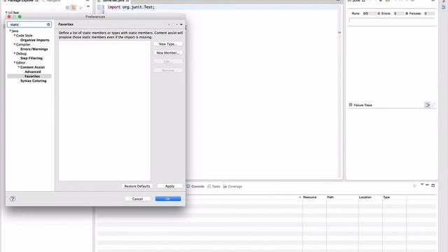 [LD] Eclipse - Automatic Static Imports | Let's Develop With смотреть онлайн