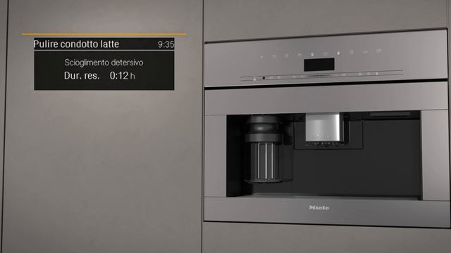 Come pulire i condotti del latte della macchina per il caffè CVA 7440 смотреть онлайн