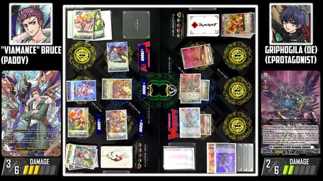 Cardfight!! Vanguard OverDress : "Viamance" Bruce (Dark States)VS Griphogila (Dragon Empire)[D-BT09 смотреть онлайн