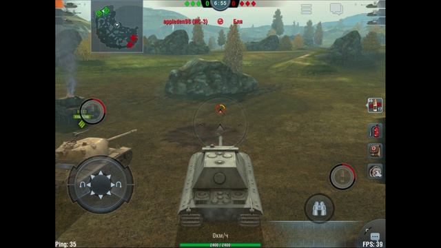 World Of Tanks Blitz обзор E-100 от Glafi.com