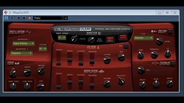 Phase Distortion Synth By Fretted Synth Audio