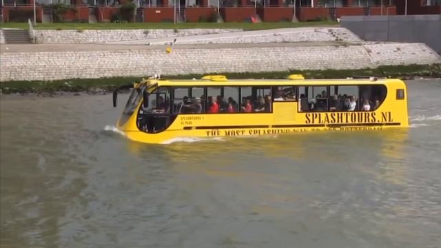 Автобус - амфибия. Роттердам | Amphibian Bus. Rotterdam
