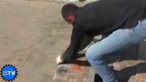 Правильная Площадка для авто на даче , выдержит даже груженый КАМАЗ !