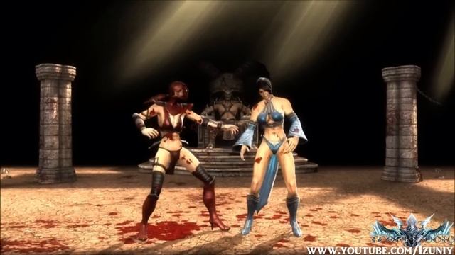 Mortal Kombat 9 Skarlet First 1st Fatality смотреть онлайн