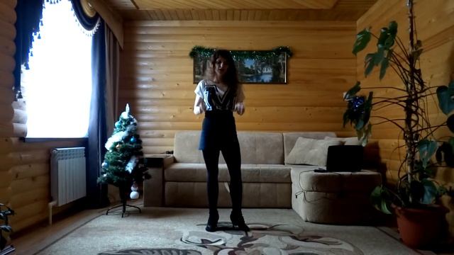 Танцуем и худеем! Фитнес сальса. Разминка / Восьмерка бедрами / Salsa dance lesson смотреть онлайн