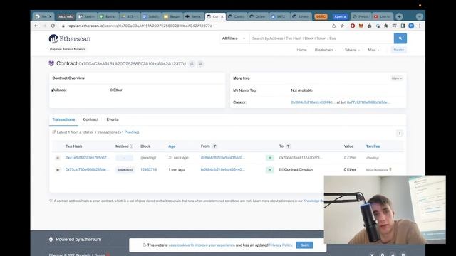 Блокчейн Ethereum и EVM. Смарт-контракты на Solidity. смотреть онлайн