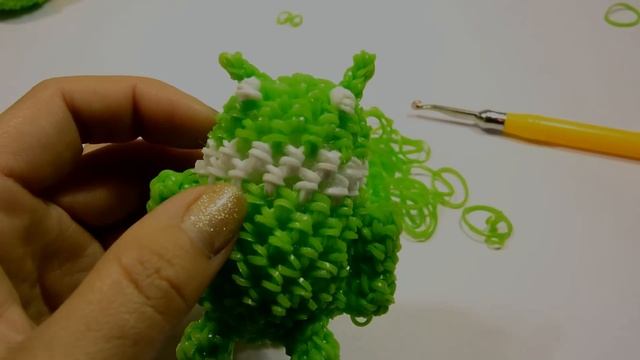 3D Андроид-шкатулка из резинок Rainbow Loom Android смотреть онлайн
