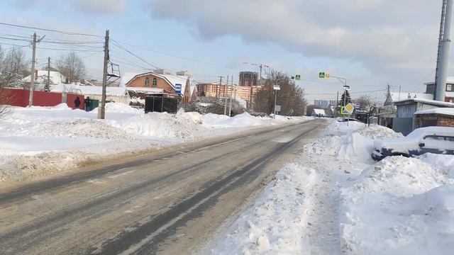 Мервино: мороз, красота и тротуары под сугробами смотреть онлайн