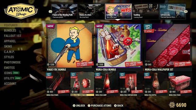 Fallout 76 Atomic Shop Weekly Reset Sept 19 - Sept 25, 2023 смотреть онлайн