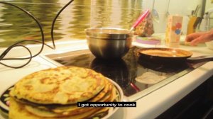 Blini - Russian traditional pancakes with Anton