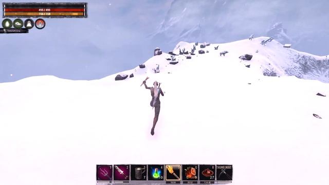 Conan Exiles ДОБЫТЬ ЧЕРНЫЙ ЛЕД в НАЧАЛЕ ИГРЫ и не замерзнуть смотреть онлайн