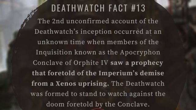 25 Facts About Deathwatch in Warhammer 40k смотреть онлайн