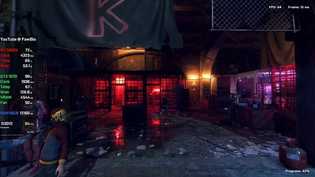 Watch Dogs Legion | Ryzen 3 3300X + GTX 1070 Benchmark смотреть онлайн