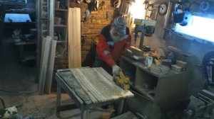 Мебельный щит для изготовления крышки сундука, выравниваю своими руками.