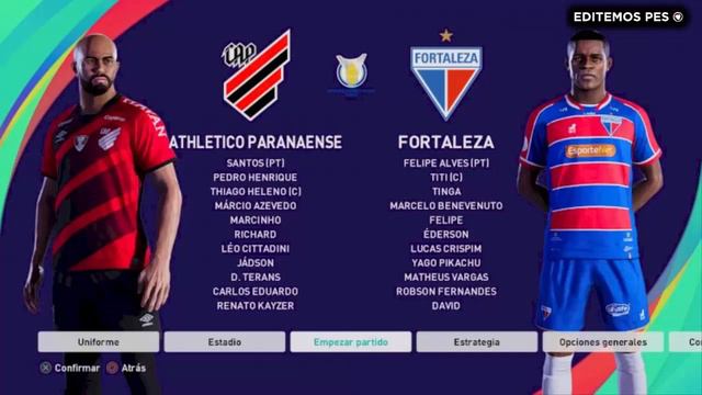 eFootball PES 2021 - Option File Brasileirao V2 (PS4 - PS5 - PC) 100% GRATUITO смотреть онлайн
