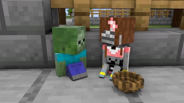 Monster School : Baby Zombie Happy And Baby Zombie Sad - Sad Story - Minecraft Animation