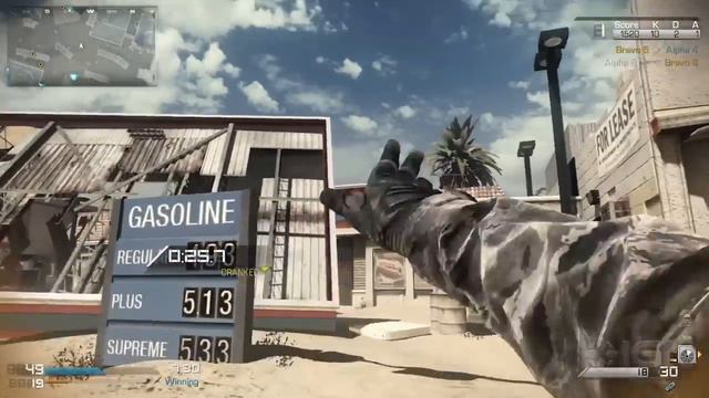 Call of Duty: Ghosts Multiplayer Gameplay - Octane смотреть онлайн