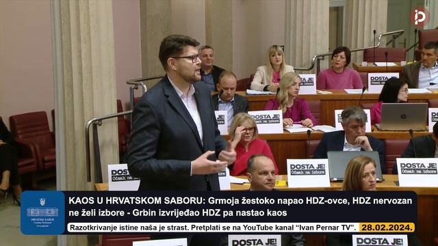 RASPAD VLADE RH: Grmoja i Bulj žestoko potopili HDZ-ovce, Grbin izvrijeđao HDZ - teško vrijeđanje смотреть онлайн