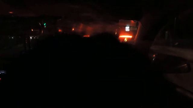 Автопробег Венгрия - Россия, въехали в Москву, 2 часа ночи, Минское шоссе смотреть онлайн