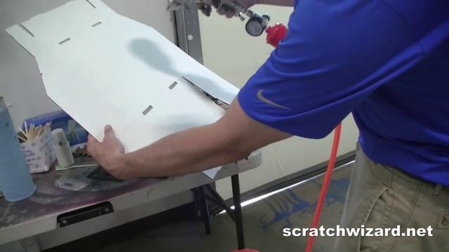 Apply automotive paint with HVLP Spray Gun. смотреть онлайн