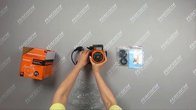 Розпакування циркуляційного електронасоса BPS 25-4S-130 ТМ "Насосы плюс оборудование" смотреть онлайн
