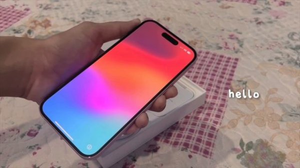 iphone 15 (pink) 128gb unboxing ??