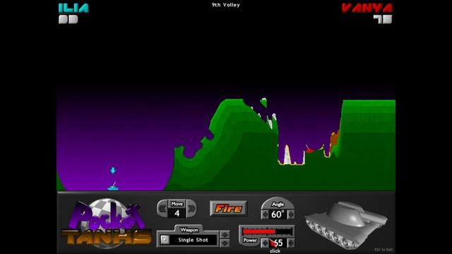 КТО СИЛЬНЕЕ? Pocket tanks deluxe смотреть онлайн