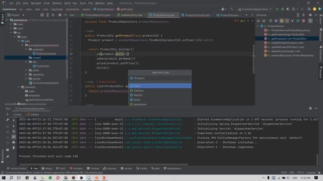 Create simple CRUD In Spring Boot - Explain About DTO Class Part 1 смотреть онлайн