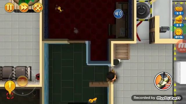 Robbery Bob 2 : Double Trouble ( Seagull Bay ) Level 11