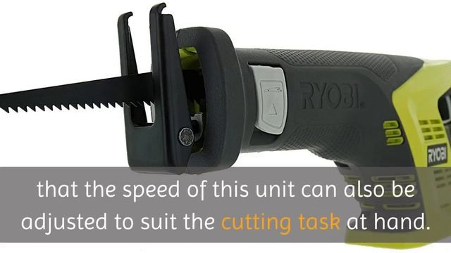 Ryobi P515 one+ reciprocating saw review смотреть онлайн