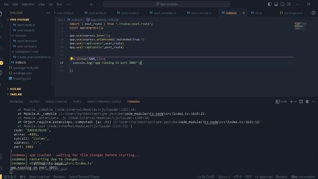 15 - Authentication with JWT using typescript and typeORM смотреть онлайн