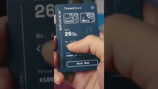 SpaceX NEW Travel Card! #shorts смотреть онлайн