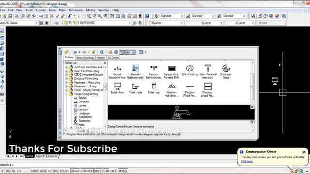 How to Use Design Center in Autocad смотреть онлайн