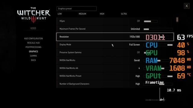 GeForce GTX 1660 -- AMD Ryzen 3 3100 -- The Witcher 3 Wild Hunt FPS Test смотреть онлайн